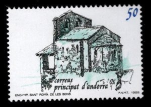 Andorra  (Spanish) Scott 202  Santa Roma Church, Les Bons MNH** stamp