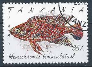 Tanzania - SC# 819 - CTO SCV $1.10 - Fish