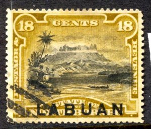 Labuan Stamp #56 USED FU SINGLE