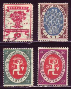 Germany 105-108 Mixed set