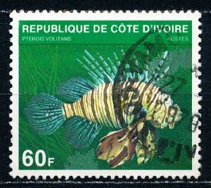 Ivory Coast #521A Single Used