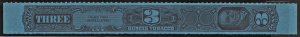 TG 1067a Series 124 3 Ounce Tobacco Strip Taxpaid Revenue Stamp (1954) NGAI/NH