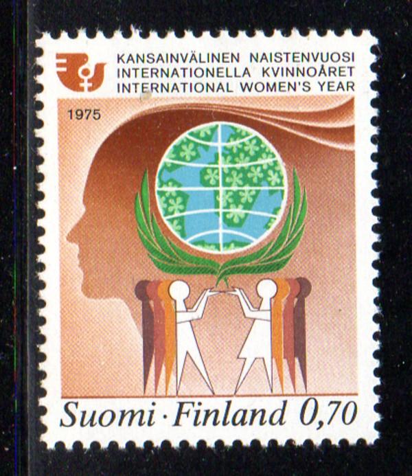 Finland Sc 579 1975 International Womens Year stamp NH