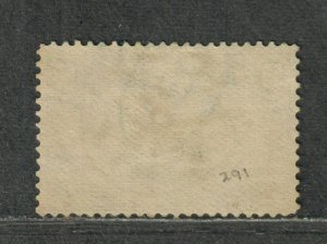 US Sc#291 Used/F-VF, Cv. $175