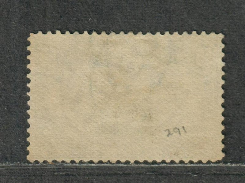 US Sc#291 Used/F-VF, Cv. $175