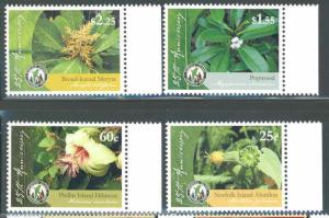 NORFOLK ISLAND NEW ISSUE NATIONAL PARK  SET  MINT NH