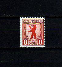 GERMANY - 1945 - BERLIN BEAR - SHIELD - MINT - SINGLE!