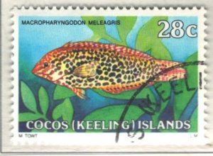 Cocos Islands Sc#42 Used