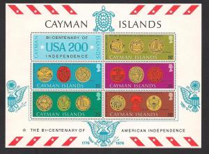 CAYMAN ISLANDS SC# 376a VF MNH 1976