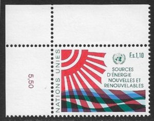 United Nations UN Geneva 1981 - Scott # 102 Mint NH Ships Free With Another Item