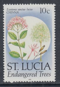 St Lucia 953 Flower MNH VF