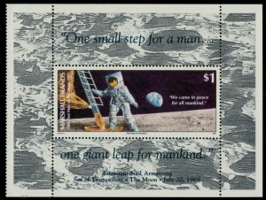 ZAYIX - 1989 Marshall Islands #238 MNH First Men on the Moon - Space - Armstrong 
