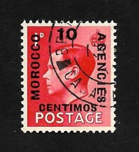 Great Britain - Morocco Agencies 1936 - U - Scott #79