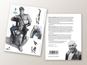 Finland 2014 Tom of Finland Outstanding photographer block MNH