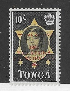 Tonga Sc #CO5  10sh overprint  NH VF