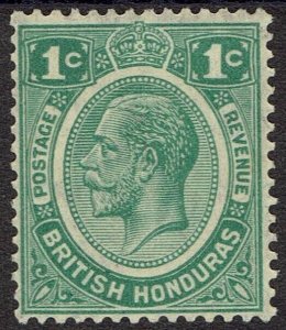 BRITISH HONDURAS 1922 KGV 1C