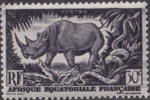 French Equatorial Africa #167 Mint