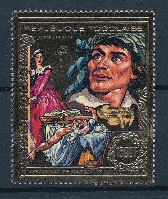 [95384] Togo 1989 French Revolution Jean Paul Marat  MNH