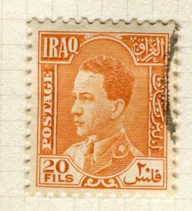 IRAQ; 1934 early King Ghazi issue fine used 20f. value