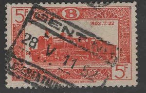 Belgium Parcel Post Scott Q315 Used Locomotive stamp