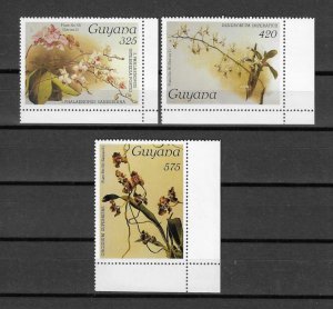 GUYANA 1987 SG 2225/7 MNH