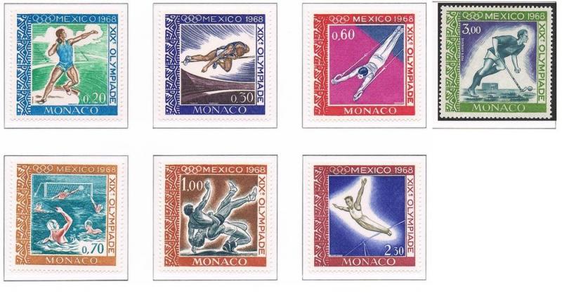 Monaco VF-NH #676-C74