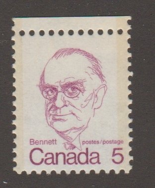 Canada 590 Prime Minister Bennett - MNH