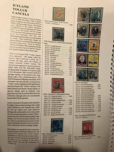 Scandinavia Colour 2019 New Barefoot Revenue Stamp Catalogue (98 Pages