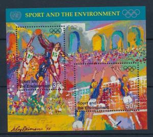 [42955] UN New York 1996 Olympic games Atlanta Basketball Volleybal MNH Sheet