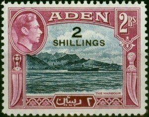 Aden 1951 2s on 2R Deep Blue & Magenta SG44 Fine LMM