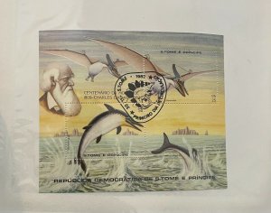 Souvenir Sheet St Thomas & Prince Islands Scott #670 nh