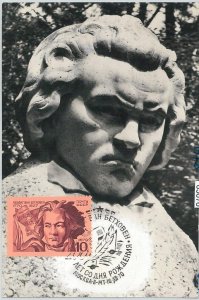 63676 - RUSSIA USSR - POSTAL HISTORY: MAXIMUM CARD 1970 - MUSIC Beethoven-