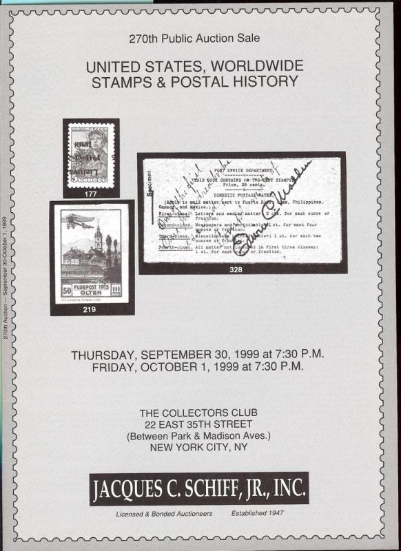 United States, Worldwide Stamps & Postal History, Schiff