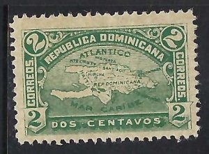 Dominican Republic 114 MOG FORGERY MAP W443