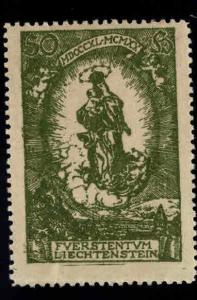 LIECHTENSTEIN Scott 47 MH* Madonna stamp