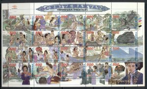 Indonesia 2000 Folktales sheetlet MUH