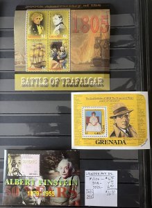 Grenada MNH Selection #'s 1105, 3518 & 3526- SCCV=$16.50