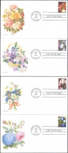 #5237-40 Flowers From The Garden CompuChet FDC Set
