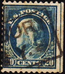 USA. 1912 20c S.G.522 Fine Used