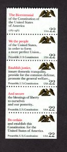 US 2359A   VF, MNH, booklet pane of 5 stamps, CV $ 3.75 ... 6781499