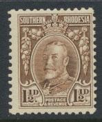 Southern Rhodesia SG 16cd Perf 11½  Mint light hinge