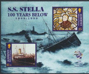 Alderney SG MSA124  SC# 127 Shipwreck Stella Mint Never Hinged see scan 