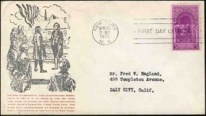 United States First Day Covers #854-47e, 1939 3c Washington Inauguration, Esp...