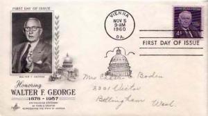 United States, First Day Cover, Georgia