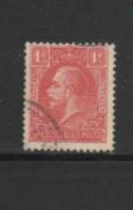 JAMAICA #103 1929 1p KING GEORGE V F-VF USED e