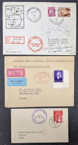 51 1899-1950s Norway items inc 2 Spitsbergen, flights, polar, etc [Y.65]