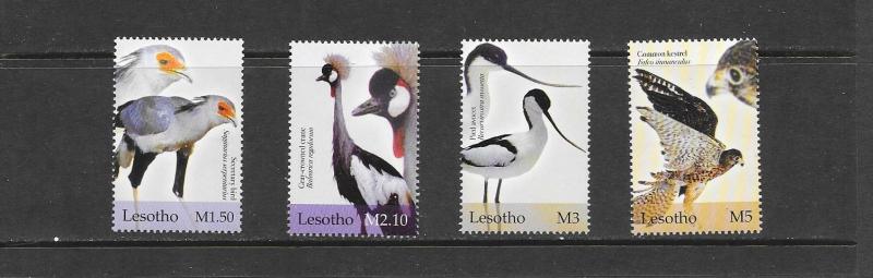 BIRDS - LESOTHO #1344-1347