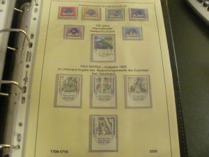 SWITZERLAND 1978-2005 STAMPS & COVERS XF COULD BE AS MUCH AS $2000 CATALGUE(188)