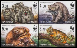 2017 Tajikistan 755-758VBb Manul. WWF 55,00 €
