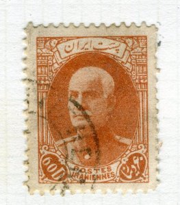 IRAN; 1938 early Reza Shah Pahlavi Birthday issue fine used 60d. value